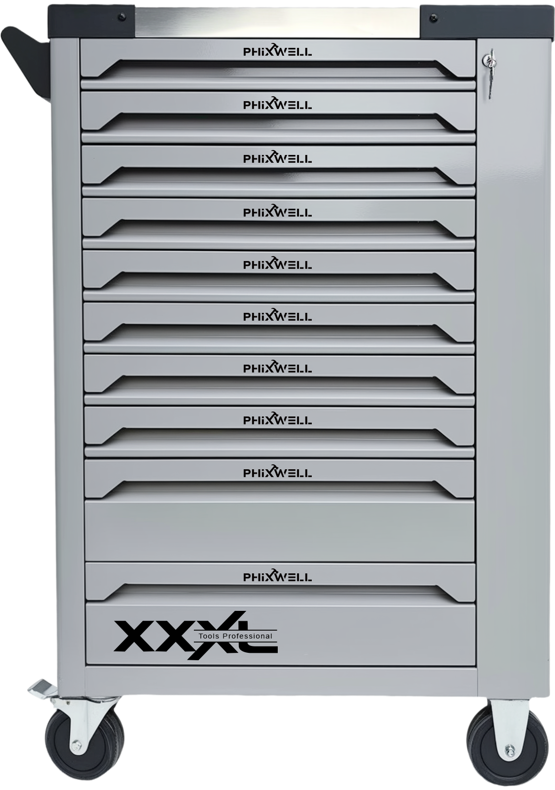 719525 PHIXWELL Armoire à outils 10 tiroirs