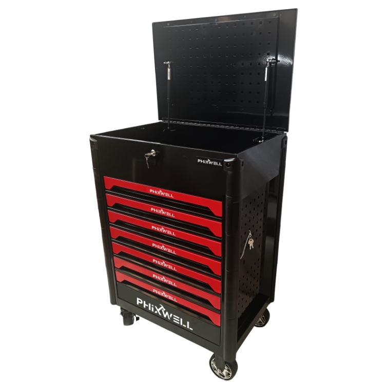 719508 PHIXWELL Armoire de rangement pour outils 7 tiroirs