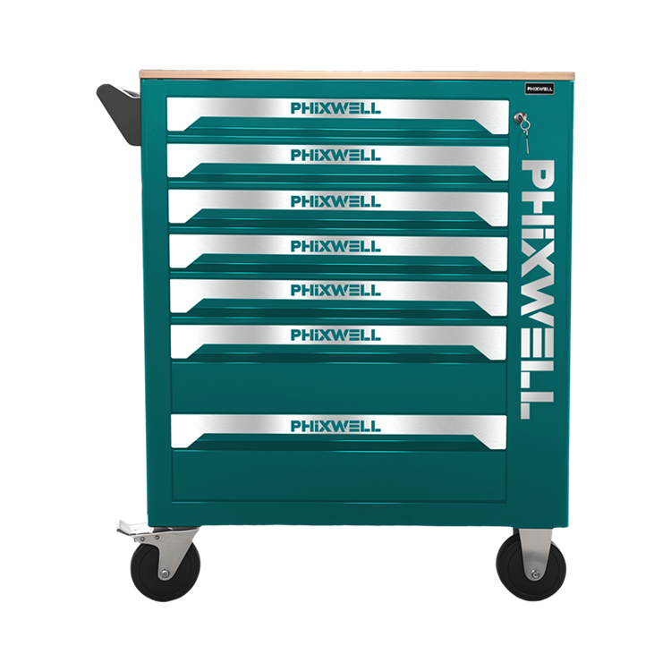 719507 PHIXWELL Armoire à outils 7 tiroirs avec comptoir