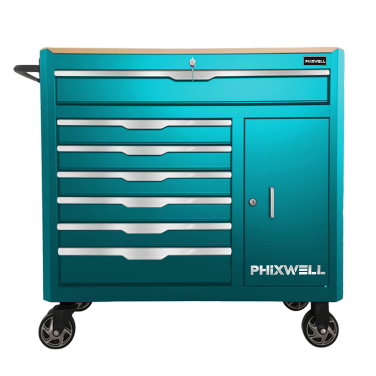 719524 PHIXWLL armoire à outils durable à 7 tiroirs de haute qualité