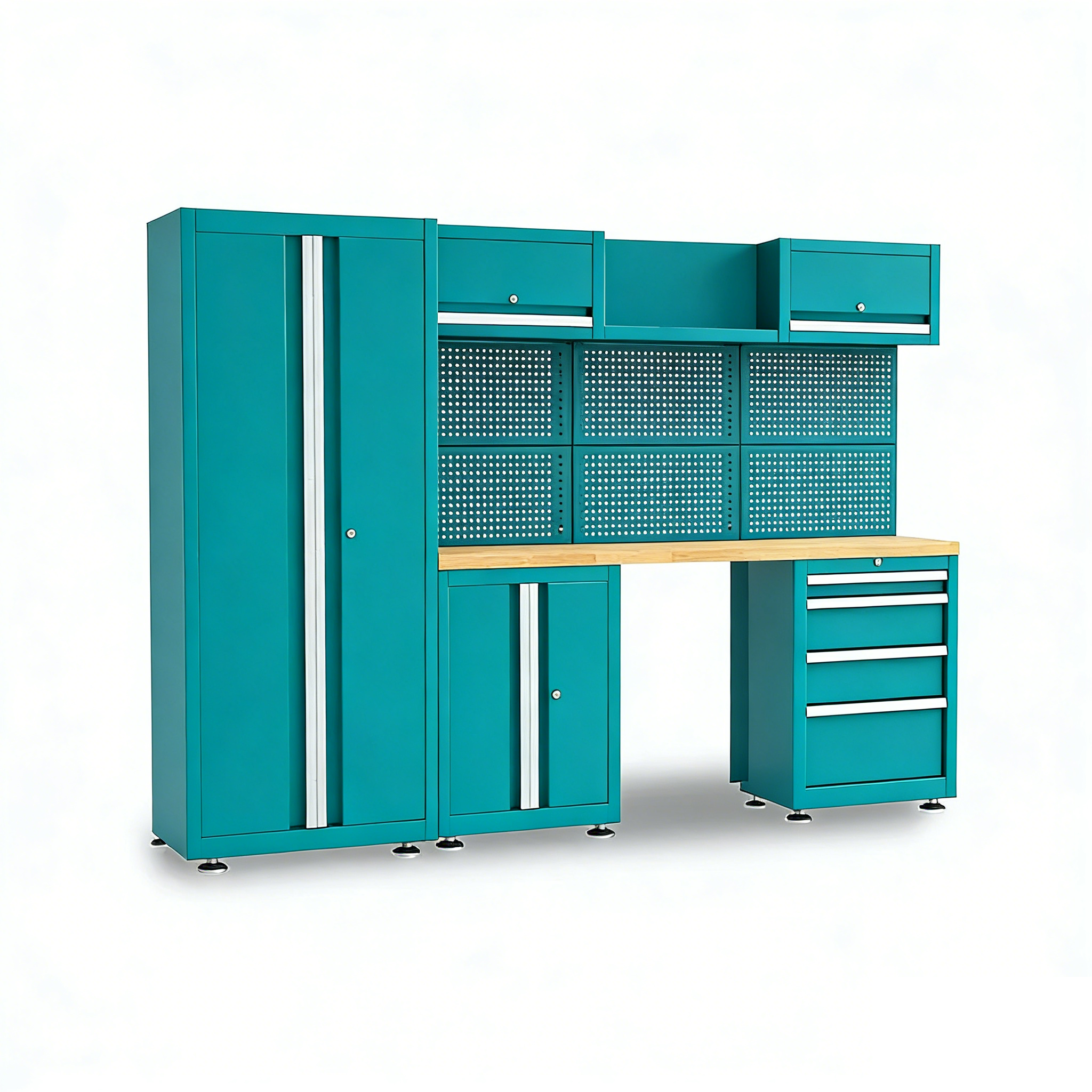 Armoire combinée de rangement d'outils multifonctions