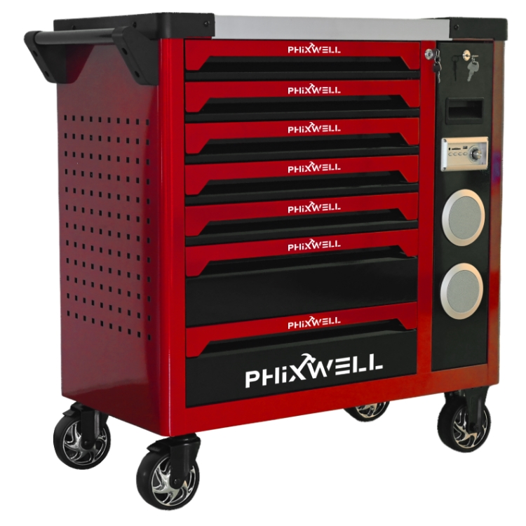 719512 PHIXWELL armoire à outils nouveau modèle avec haut-parleur