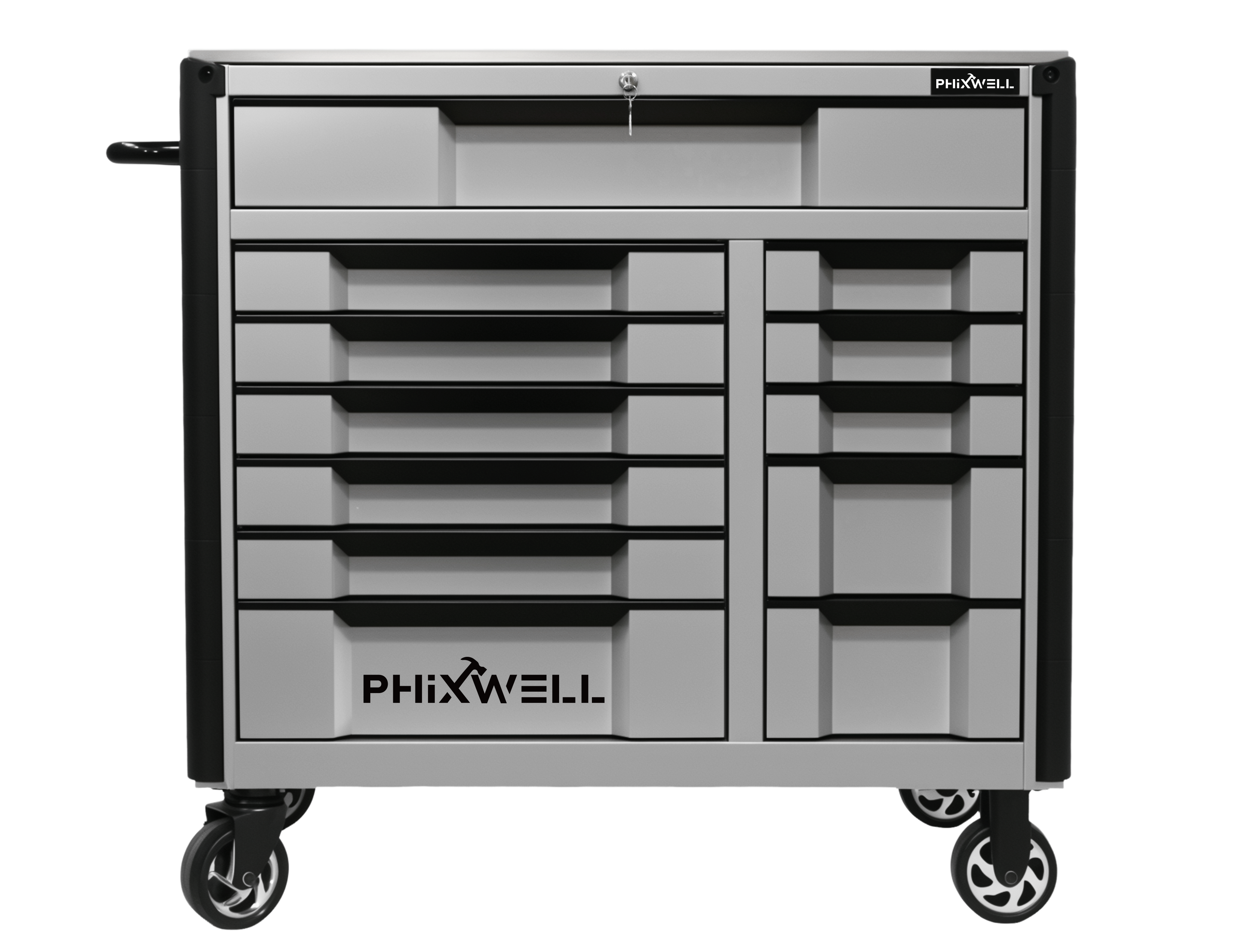 719517 NOUVEAU lancement PHIXWELL Armoire à outils 12 tiroirs
