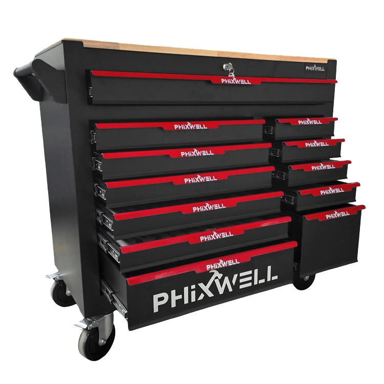 719515 PHIXWELL Armoire à outils 12 tiroirs
