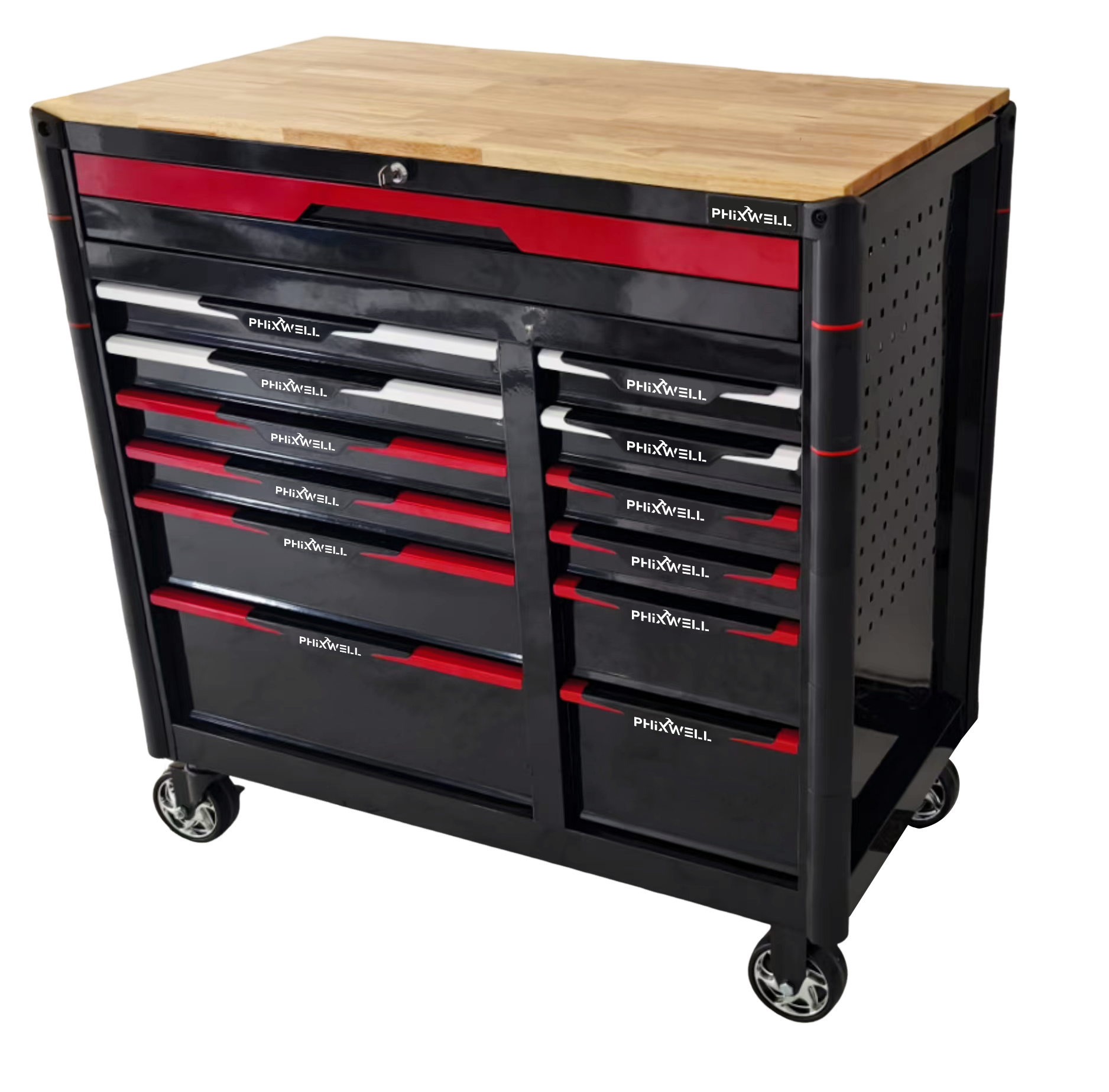 719519 PHIXWELL Armoire à outils 13 tiroirs
