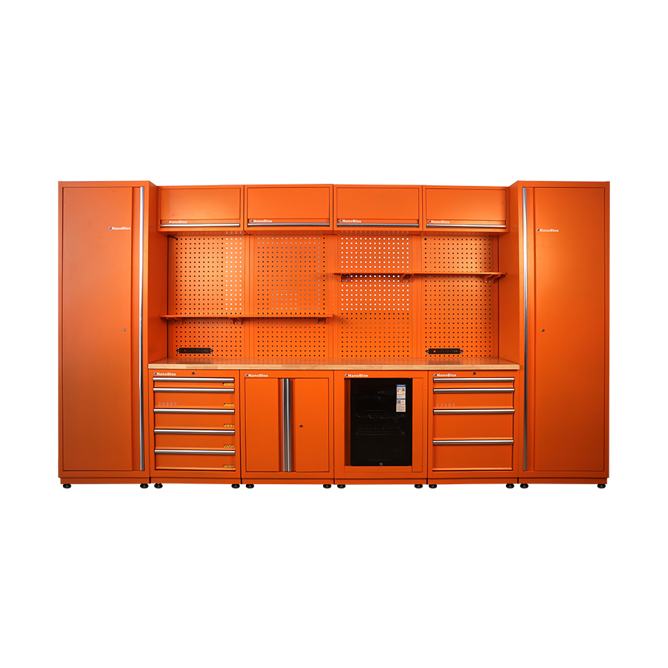 Armoire combinée de rangement modulaire d'atelier