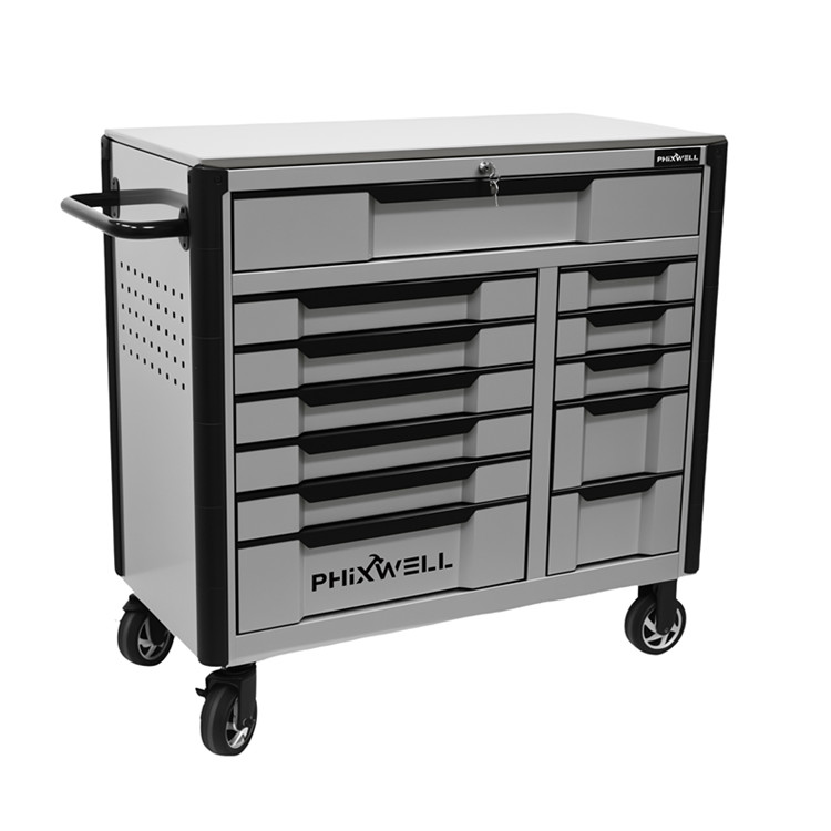 719517 NOUVEAU lancement PHIXWELL Armoire à outils 12 tiroirs
