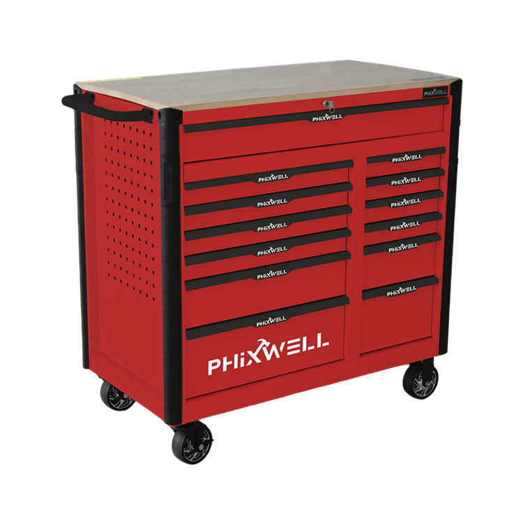 719518 PHIXWELL grande armoire à outils 13 tiroirs