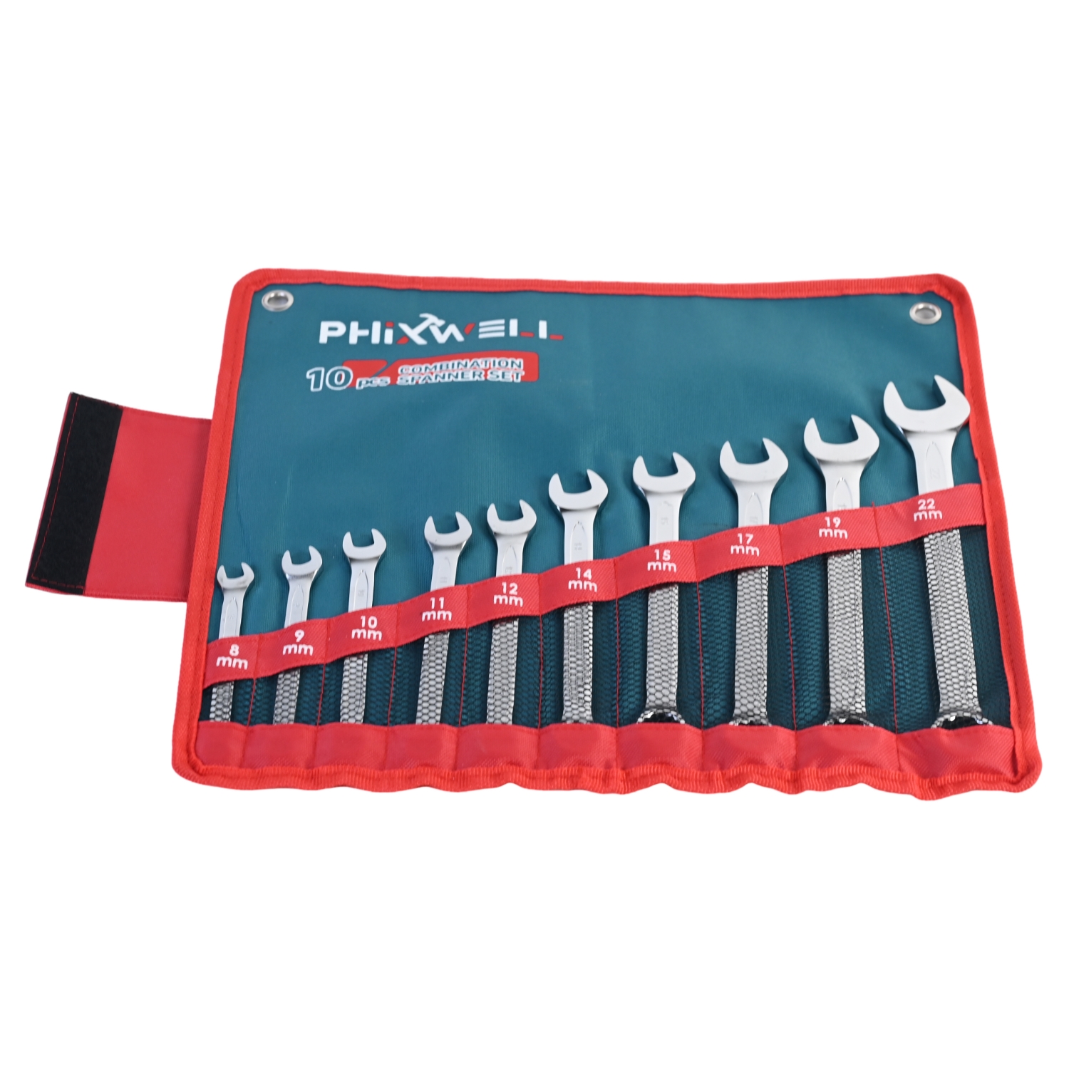 717532 PHIXWELL Jeu de 10 clés mixtes