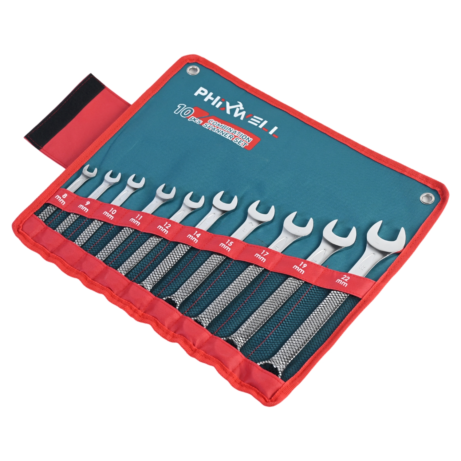 717532 PHIXWELL Jeu de 10 clés mixtes