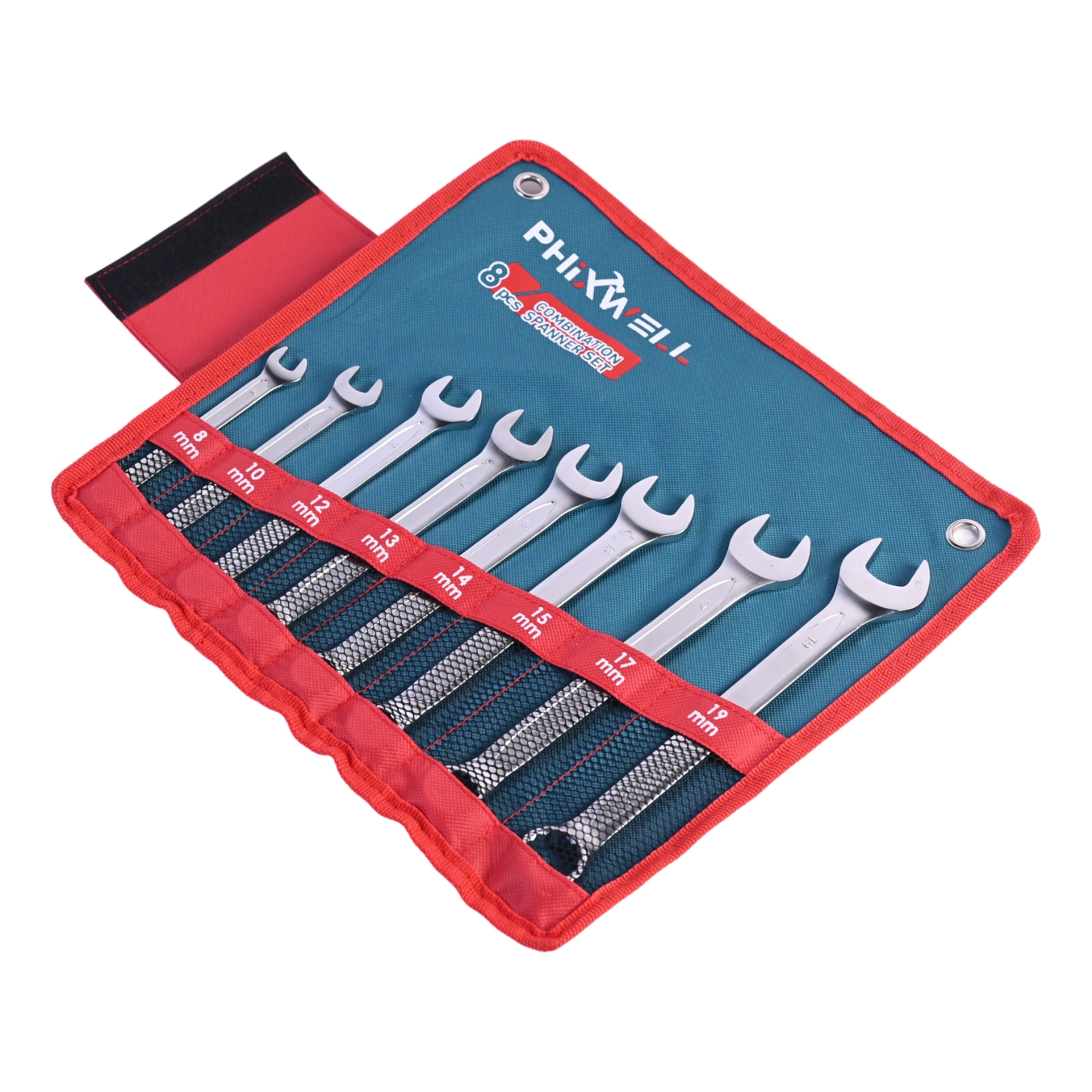 717531 PHIXWELL Jeu de 8 clés mixtes