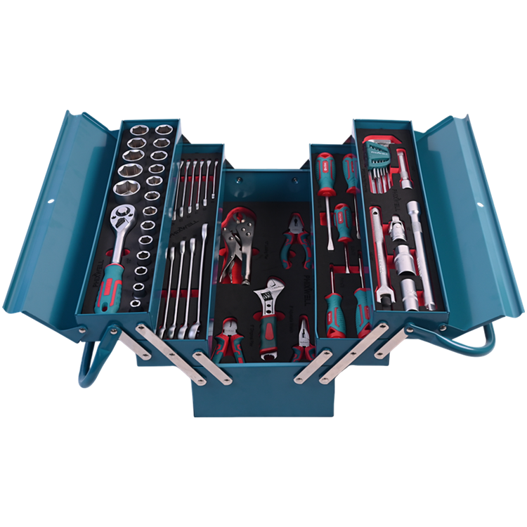 717302 PHIXWELL 56 pièces boîte de fer domestique ensemble d'outils à main