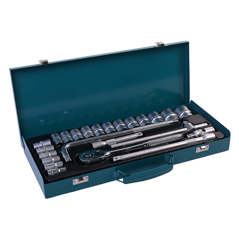 717303 PHIXWELL ENSEMBLE DE DOUILLES POUR BOÎTE EN FER DE 24 PIÈCES