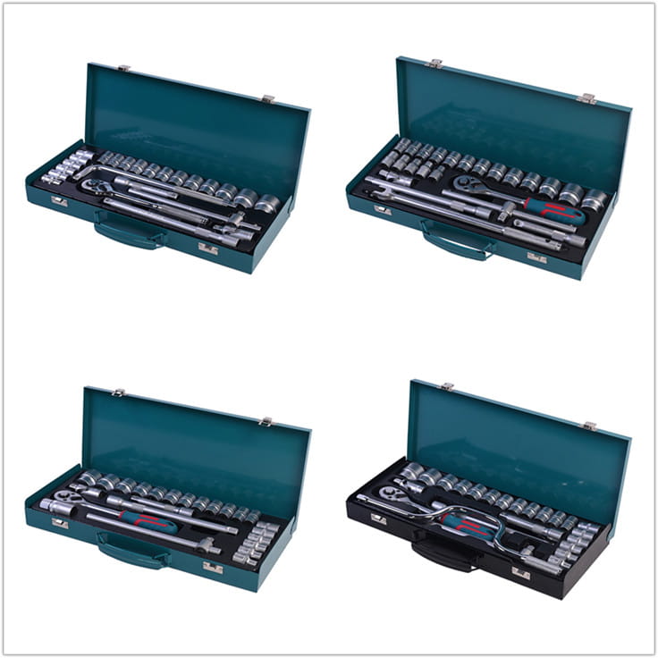 717303 PHIXWELL ENSEMBLE DE DOUILLES POUR BOÎTE EN FER DE 24 PIÈCES