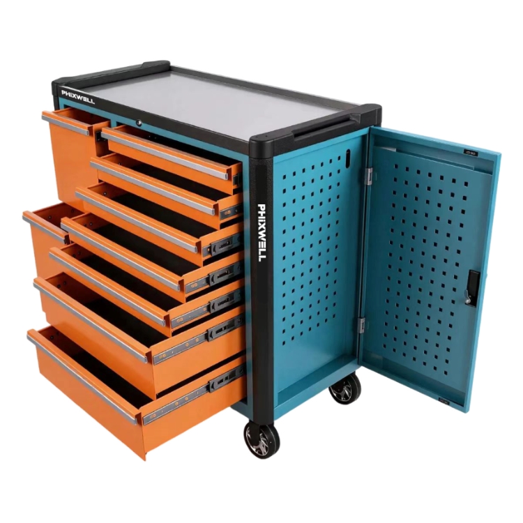 PHIXWELL nouveau modèle d'armoire à outils 8+1