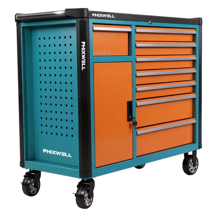 PHIXWELL nouveau modèle d'armoire à outils 8+1