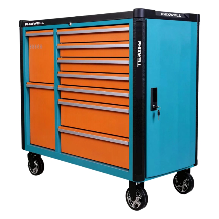 PHIXWELL nouveau modèle d'armoire à outils 8+1