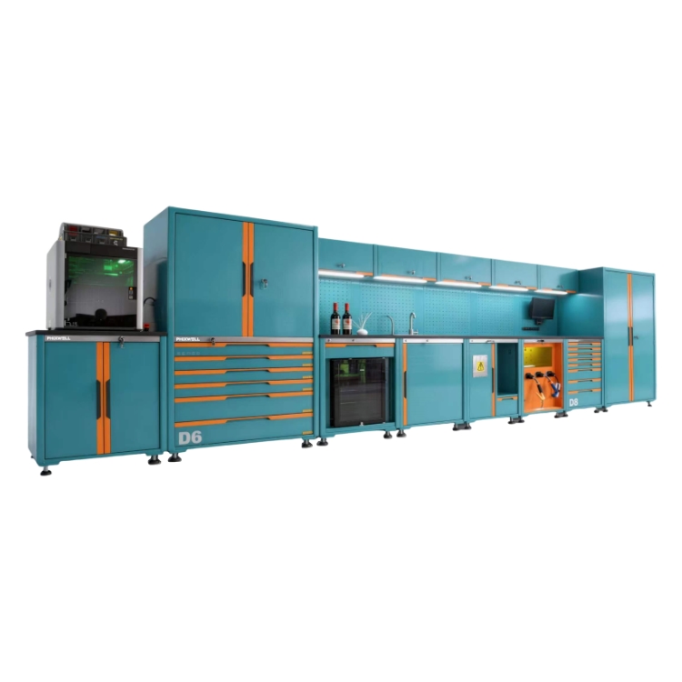 Armoire de rangement professionnelle pour garage robuste, nouveau modèle 2026