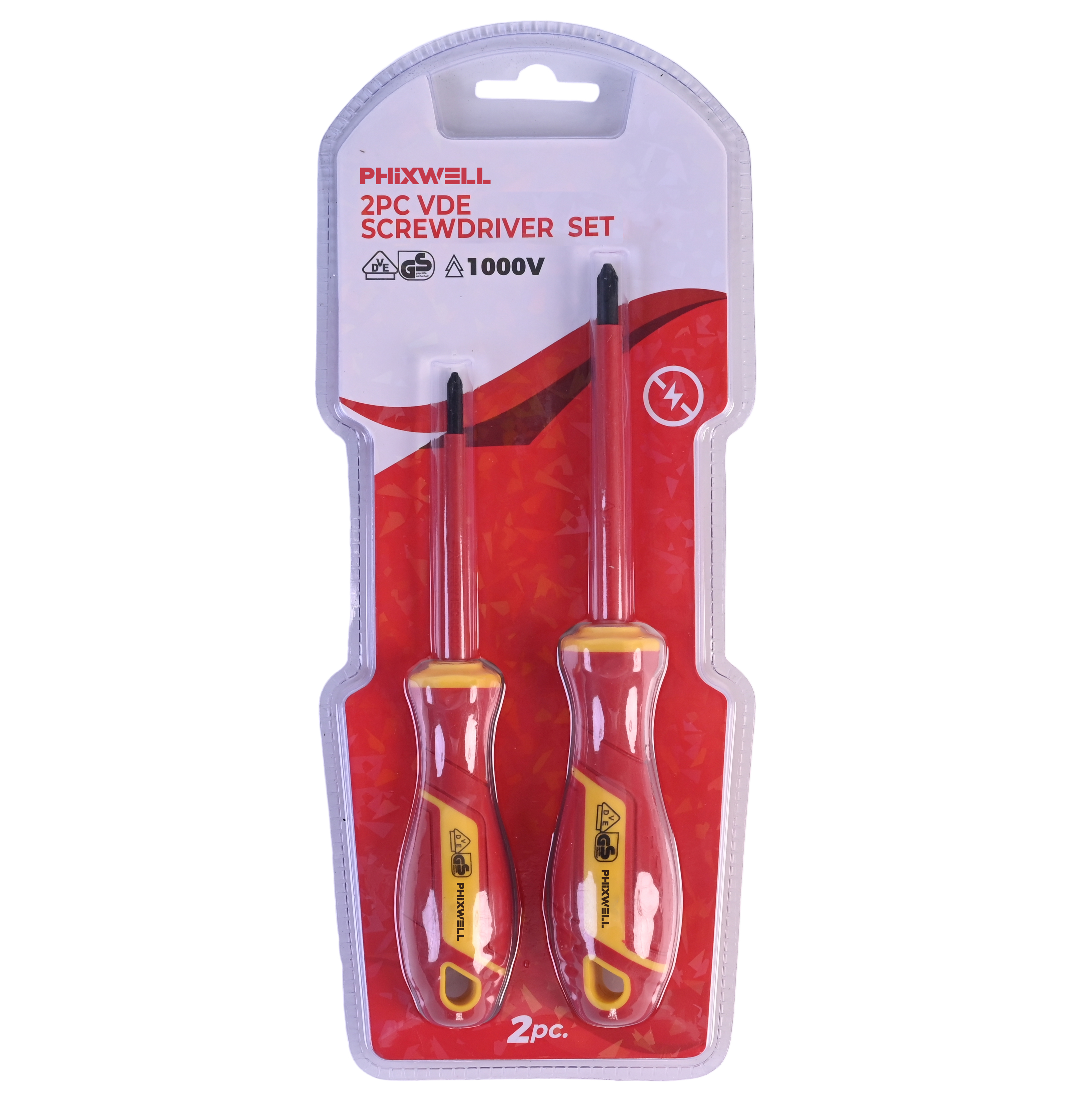 Jeu de tournevis isolés
