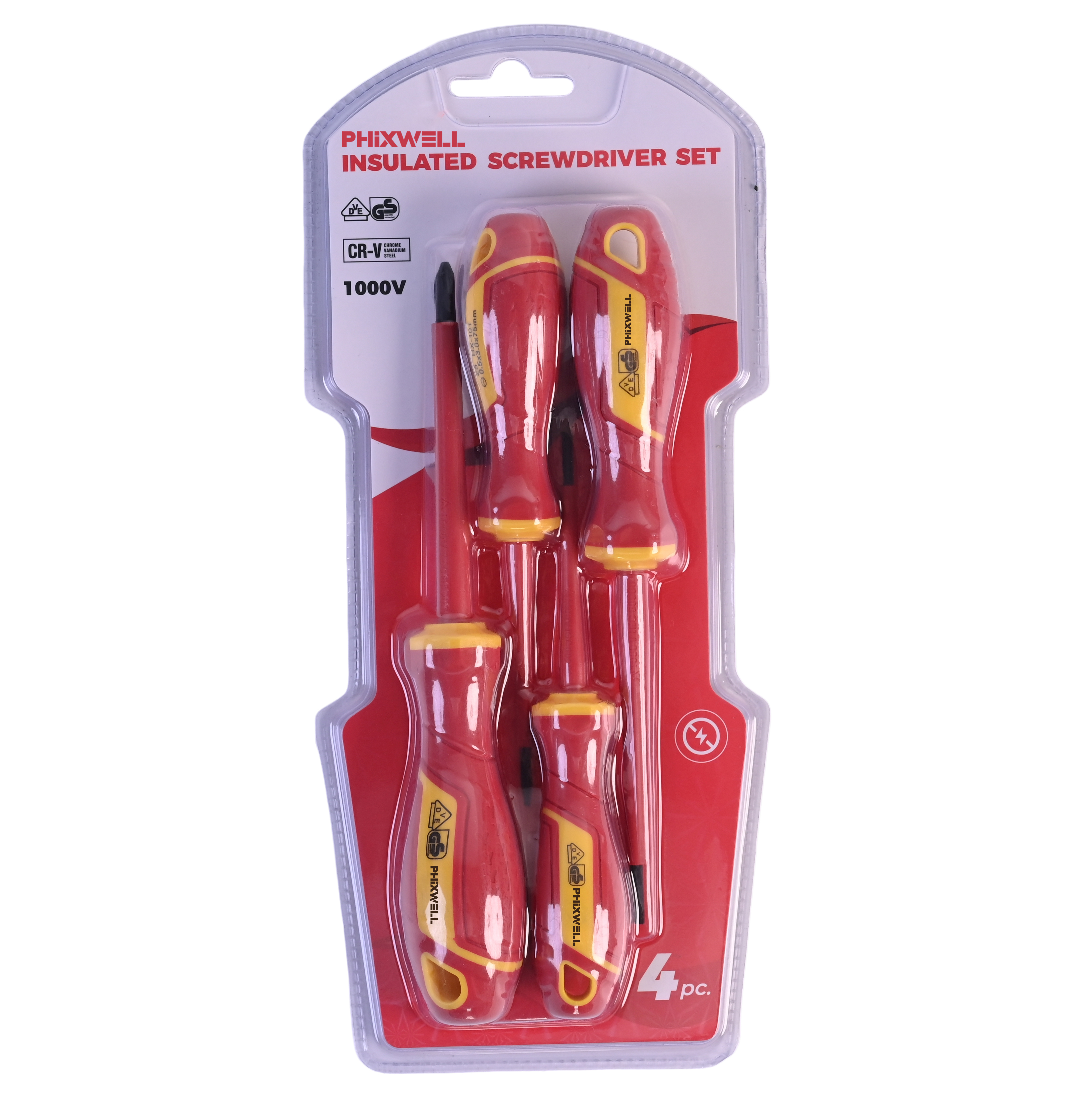 Jeu de tournevis isolés