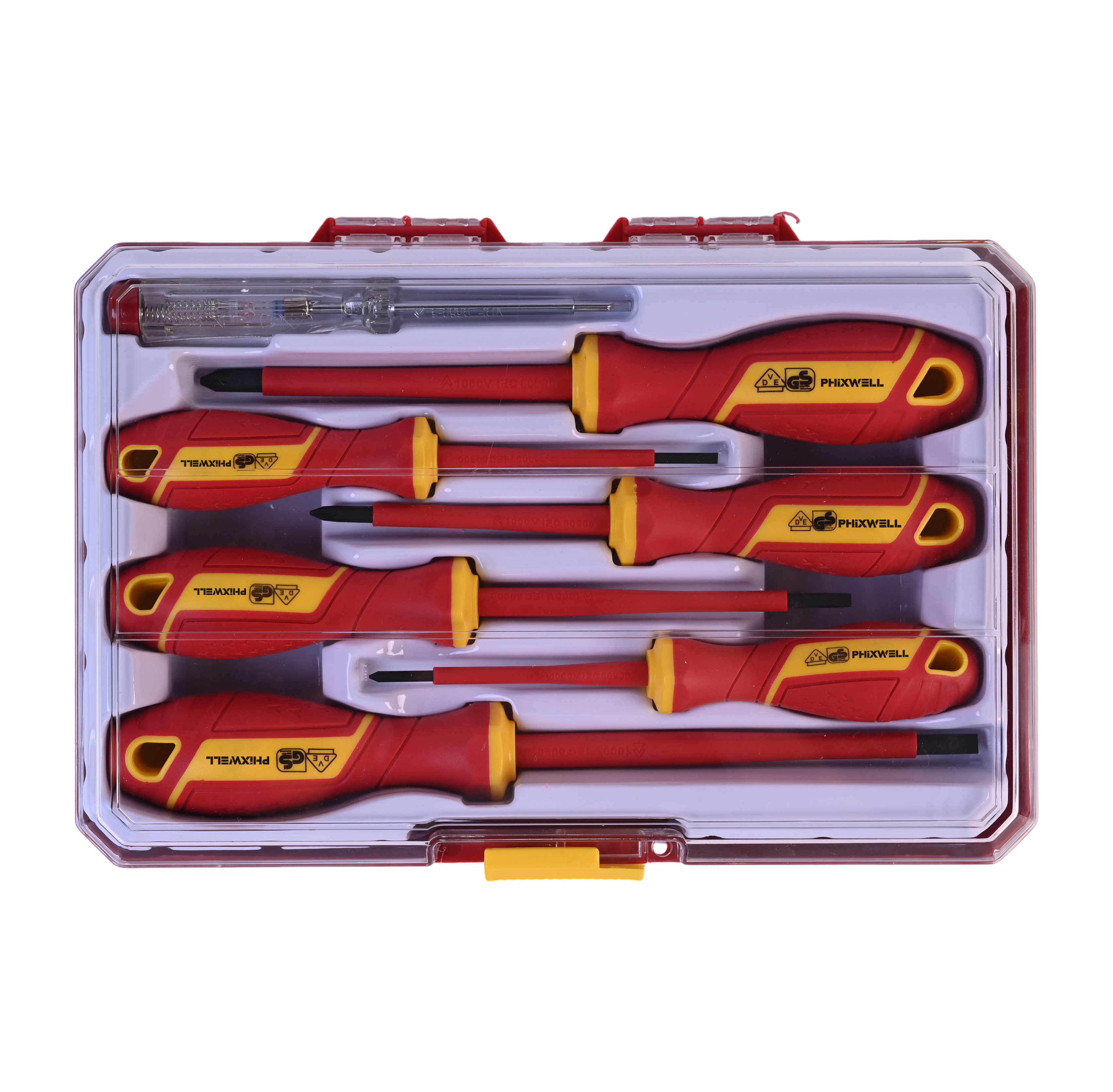 Jeu de tournevis isolés