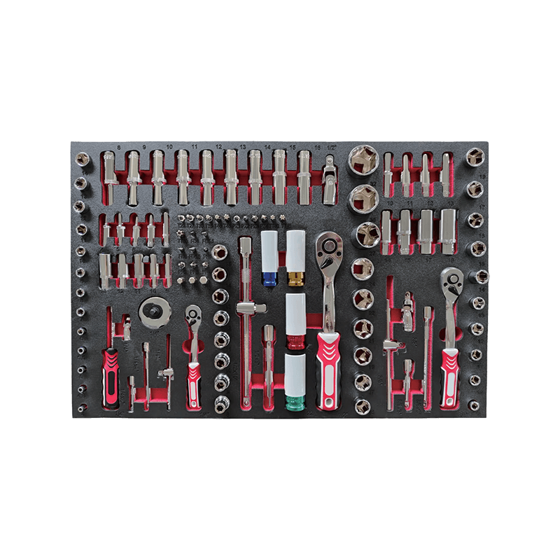 719520PHIXWELL Armoire à outils 11 tiroirs avec ensemble d'outils 377 pièces
